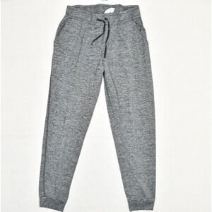 Under Armour Women's Jogger Skinny Sweatpants Drawstring Polyester Gray Size M